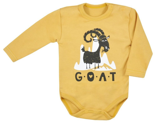 Mountains Body z długim rękawem Koala - grafit