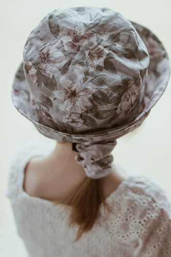 Gumka do włosów scrunchie Woodland Makaszka