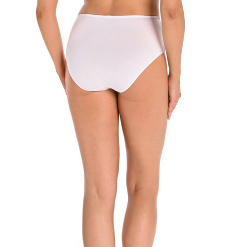 1126-3 Vera Wielopak Figi z wysokim stanem Teyli - biały