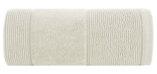 Komplet ręczników Emma Eurofirany kremowy 3 szt 30x50 50x90 70x140 500 g/m²