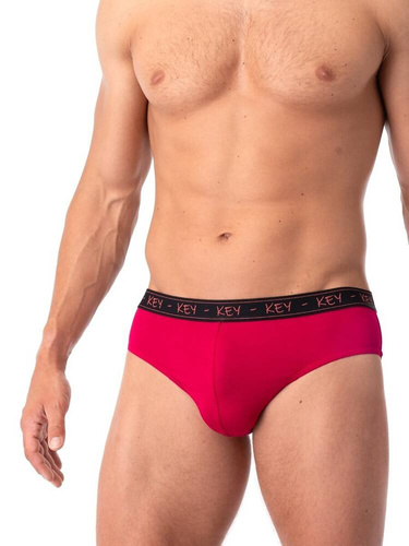 MPP 178 Slipy męskie 2-pak Key - czerwony-szary