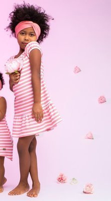 175167 Sukienka bawełniana "Alice" Nicol - paski