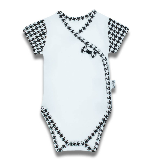 198094 Viki Body z krótkim rękawem rozpinane Nicol