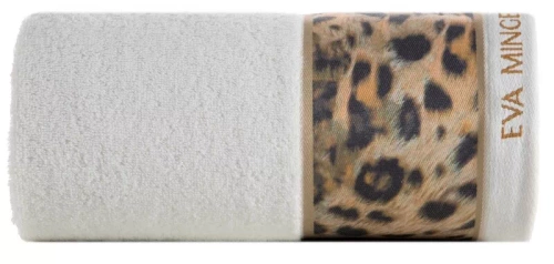 Eva 23 Ręcznik Eva Minge pantera Eurofirany kremowy