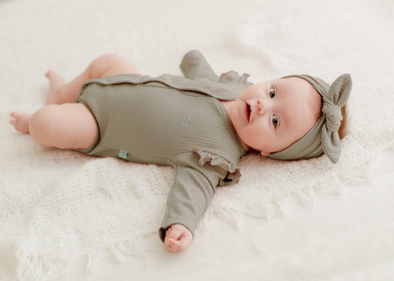 Basic Body niemowlęce rozpinane Koala - beżowe