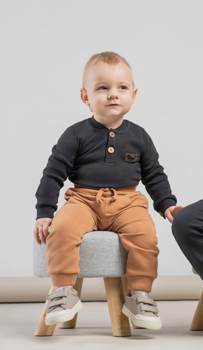 194277 Miki Spodnie dresowe Nicol -- karmelowy