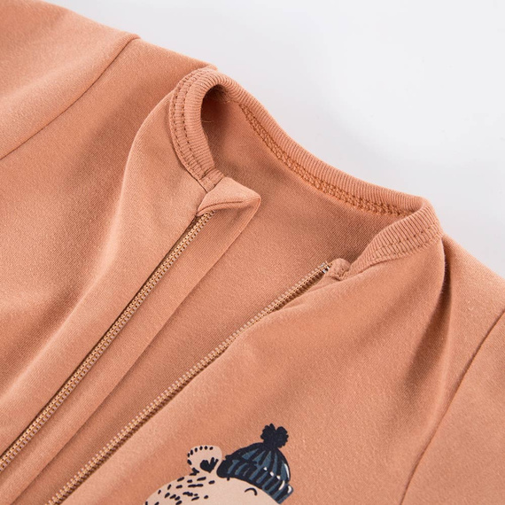 Jump Pajac zapinany na zamek Eevi - beżowy