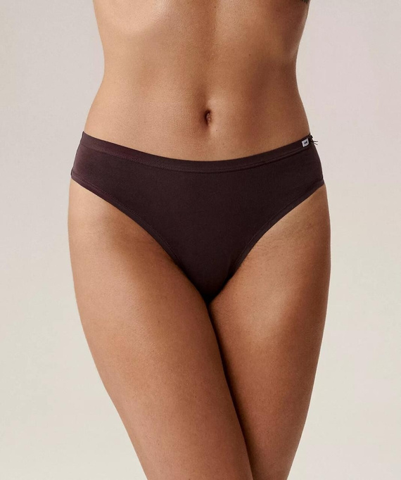 Figi 3CLP-002 Sport Atlantic – bawełna, klasyczny krój, 3 sztuki w pudełku beżowy/wino/fioletowy