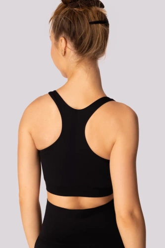Base top biustonosz sportowy Mona czarny 