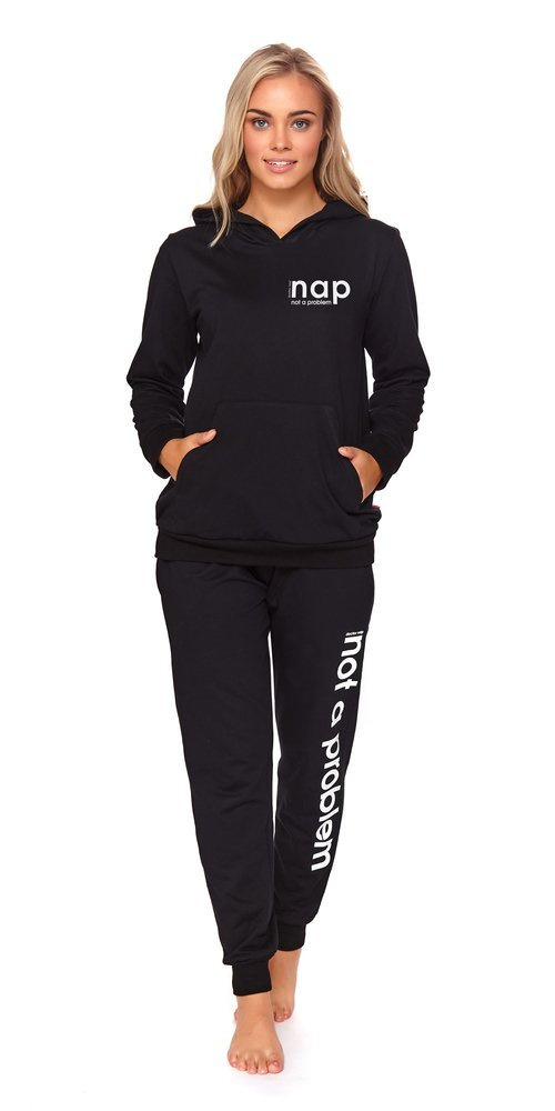 4134 Bluza dresowa Doctor Nap - black