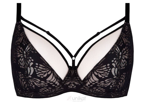 Aria soft biustonosz miękki Unikat czarno-beżowy 