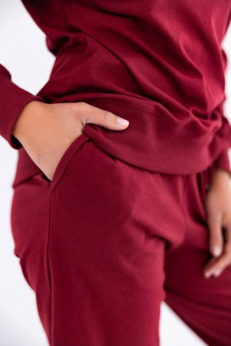 Sensis Mercy Piżama damska -bordowy