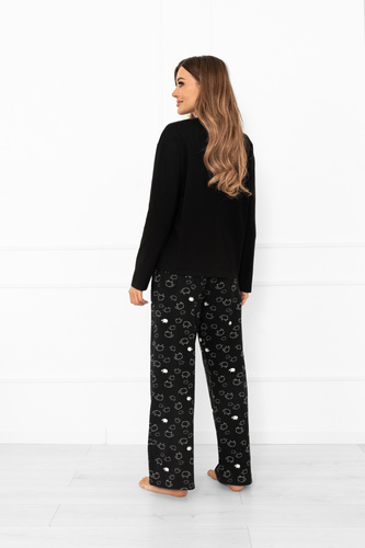 Piżama damska Bonnie – bawełna, długi rękaw, długie spodnie, owieczki Italian Fashion  