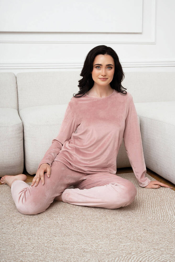 Akara Komplet damski Italian Fashion - róż pudrowy 