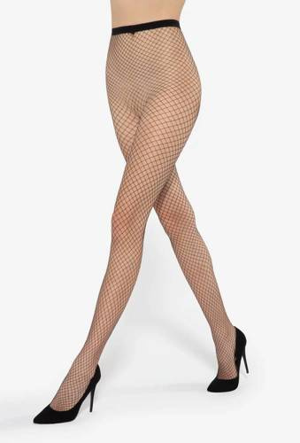 Rajstopy Brigitte 05 Kabaretki - czarny