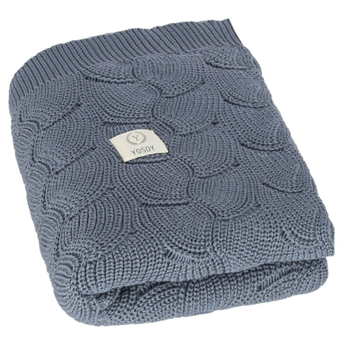 WAVES Kocyk eco cotton Yosoy Denim