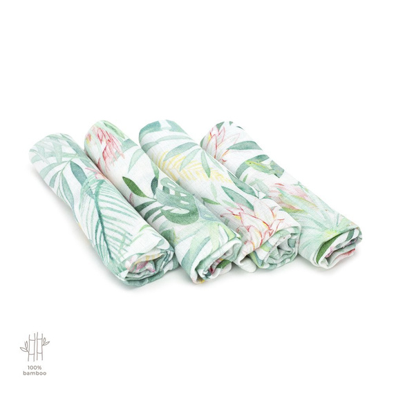 Chusteczki 100% Bamboo Muślin Fairies Makaszka