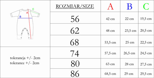 214032 Muki Pajacyk niemowlęcy Nicol