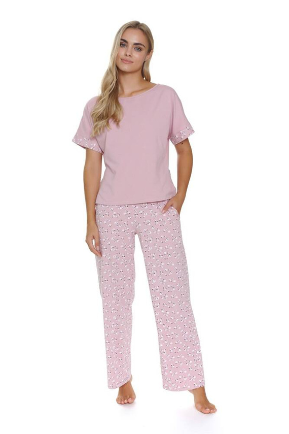 5324 Piżama Damska Doctor Nap - daisy flowers