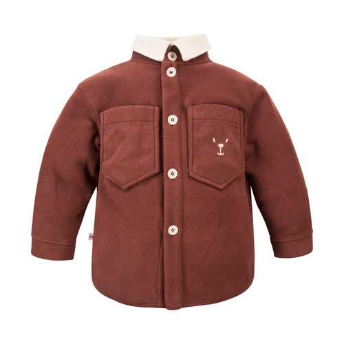 Beary Cool Kurtka polarowa Eevi– czekoladowa, dziecięca katana