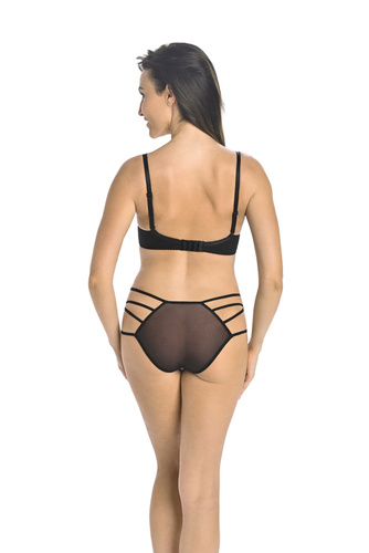 3143 Kathy Figi damskie z paseczkami Teyli - czarny