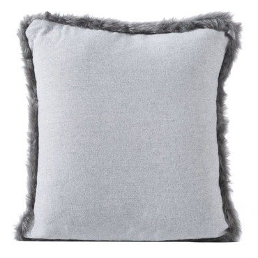 Poszewka dekoracyjna JAMI Eurofirany srebrny/stalowy