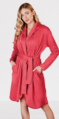 PV38096 Szlafrok damski Nottingham raspberry 