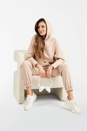 Viva Spodnie dresowe damskie Fashion - beżowy