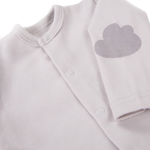 Mellow Kaftanik bawełniany Ewa Klucze- szary 