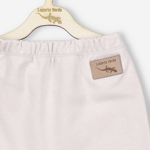 Półśpiochy gładki Lagarto Verde - ecru