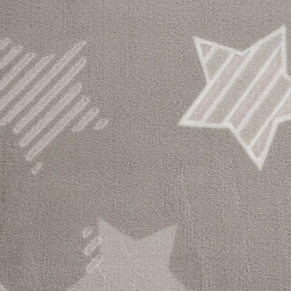 Flano 4 pościel welurowa gwiazdki Eurofirany beżowy