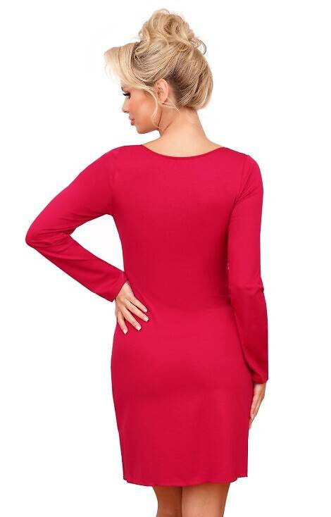 Silvana Long koszulka nocna Donna - bordowa