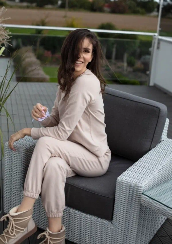 Wenezja Dresowy komplet damski Dkaren - beż