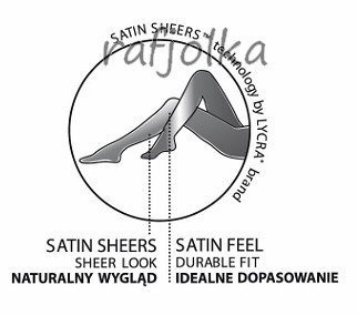 Rajstopy Discrete - golden