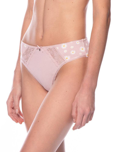 L-1557 BI A'2 Figi Damskie Lama- różowy niebieski