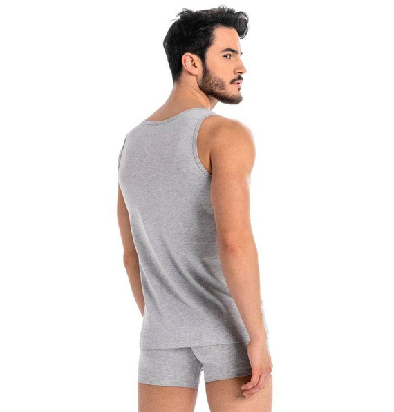 1661 Deli Zestaw Męski Bokserki I Podkoszulek Teyli- szary