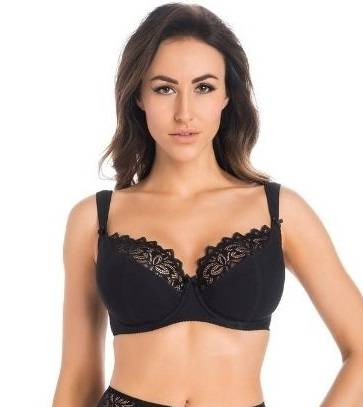 207 Eco Exclusive Biustonosz miękki Teyli - czarny