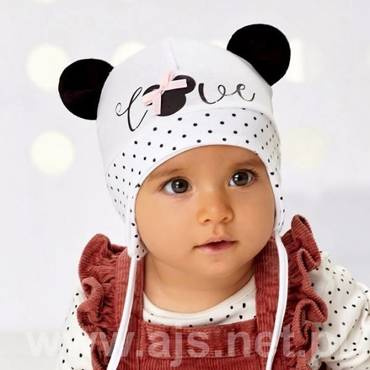 44-002 Czapka dziecięca AJS mix-kolor