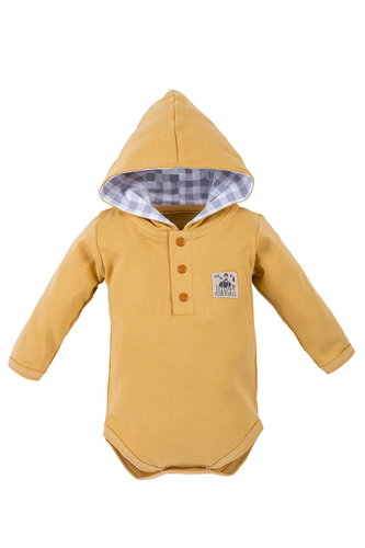 281K Jack Body z kapturkiem Marija - musztardowy