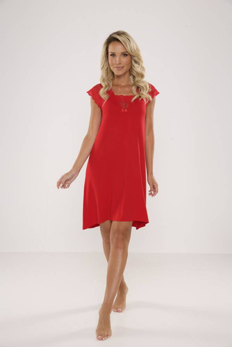 340 Fanny Koszulka nocna Forex - czerwony