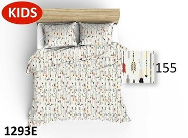 Pościel bawełniana 1293E strzałki żółte