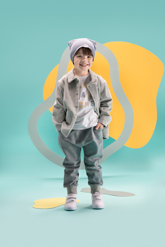 Fun Time Pumpy z wiązaniem Pinokio - mięta druk