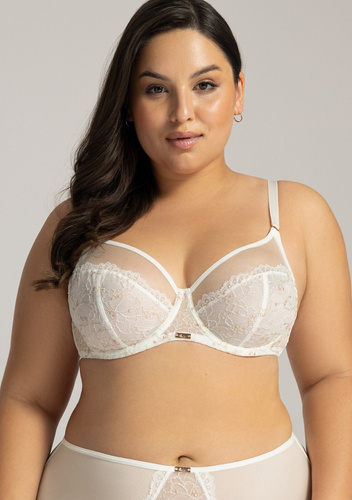 1396 Lily  Miękki Biustonosz  Ava ecru