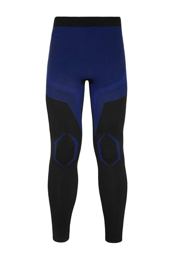 Confidence Legginsy termoaktywne męskie Spaio black/royale blue