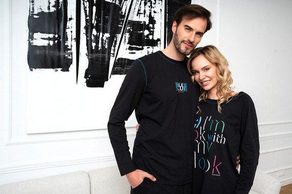 Olza koszula nocna Italian Fashion - czarny