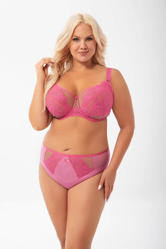 Gorsenia K 913 Rossa Biustonosz miękki różowy