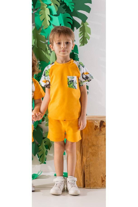 186139 Bluzka bawełniana z krótkim rękawem "Tukan" Nicol