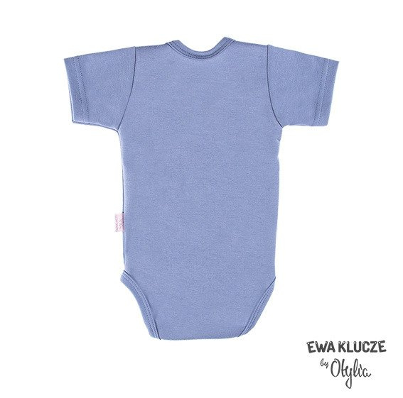 Body niemowlęce  "LITTLE CHAMPION" dla dziewczynki Ewa Klucze grafit