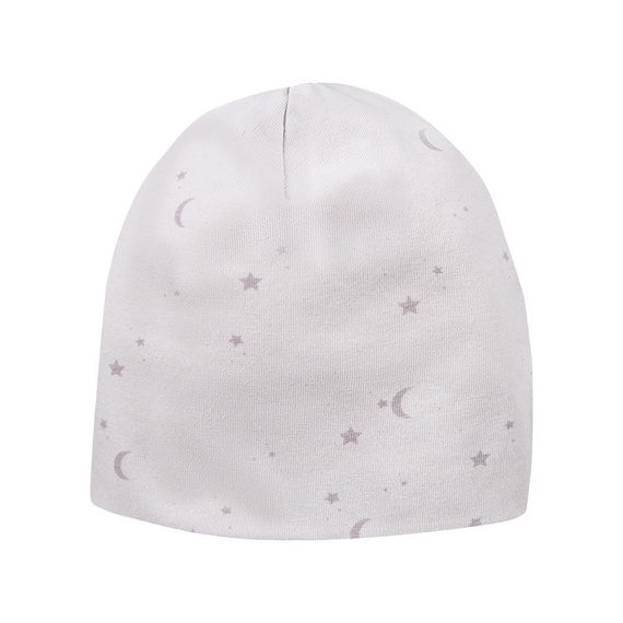 Petite Czapka niemowlęca Eevi - gwiazdki szare