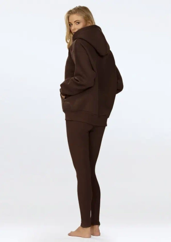 Oseye Dresowy komplet damski Dkaren - czekoladowy